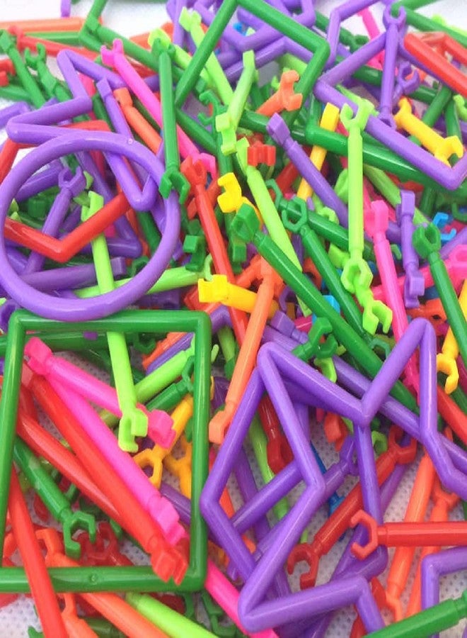 Mopslik - Stick Building Blocks Assembly Colorful Straw Toy for Kids - Image 5